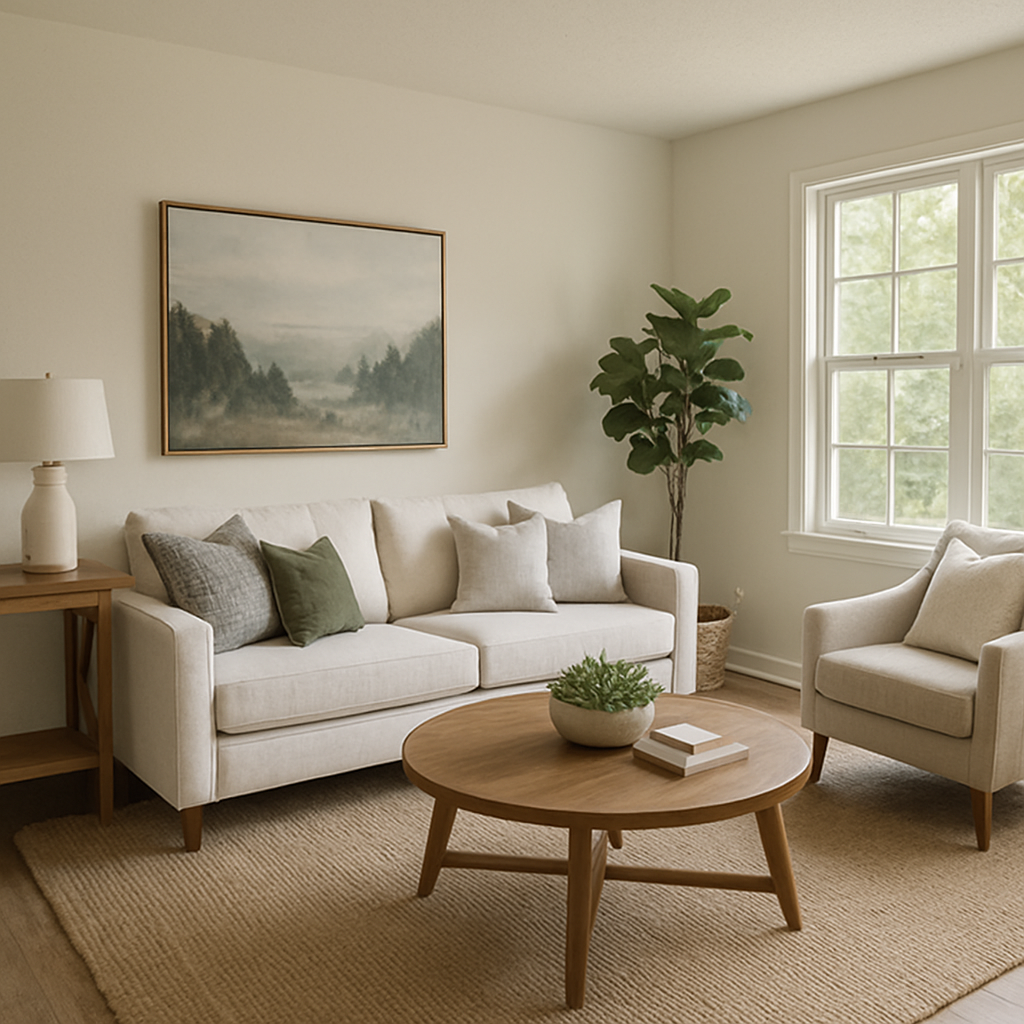 Navigating the Sale of a Mortgaged Home 2 Home staging example