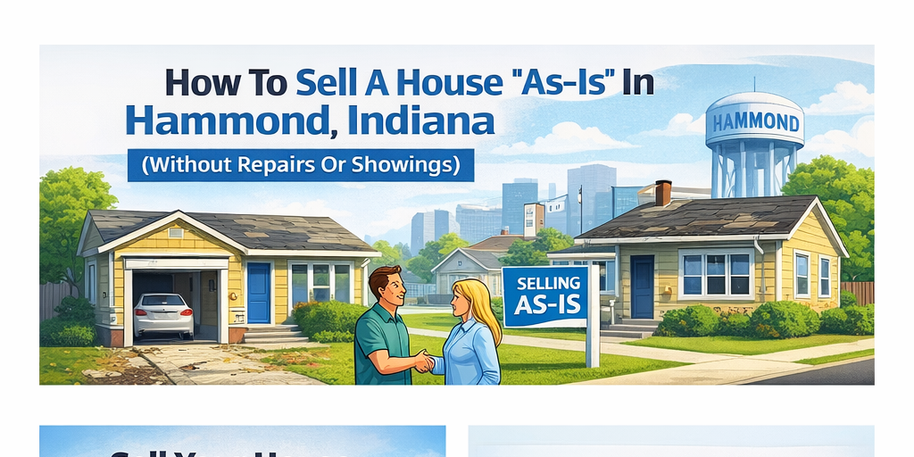 How To Sell A House As-Is In Hammond, Indiana (Without Repairs Or Showings) 3 Sell House Without Repairs Hammond IN