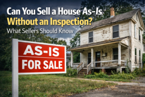 Sell a house without inspection