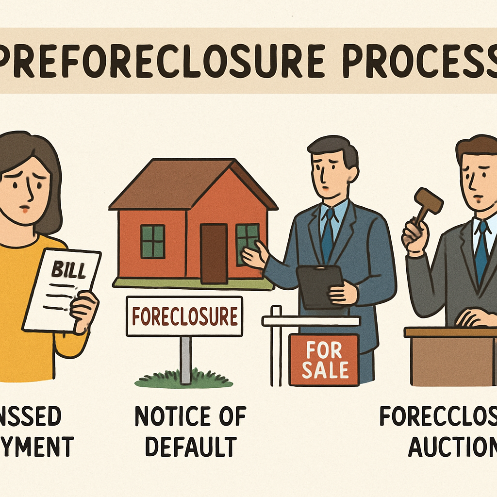 Maximizing Value: Selling Before Foreclosure 2 Illustration of the Preforeclosure Process