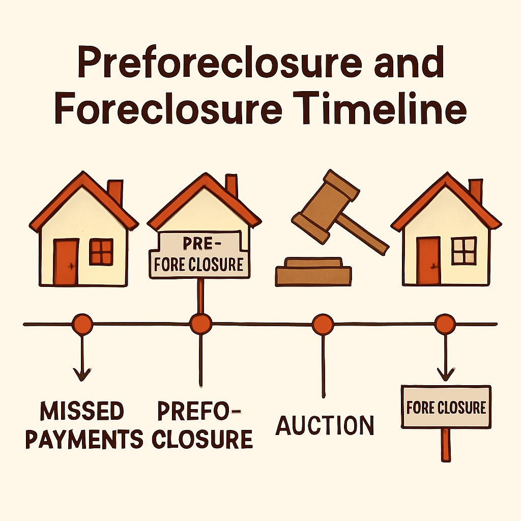 Maximizing Value: Selling Before Foreclosure 1 Illustration of Preforeclosure and Foreclosure Timeline