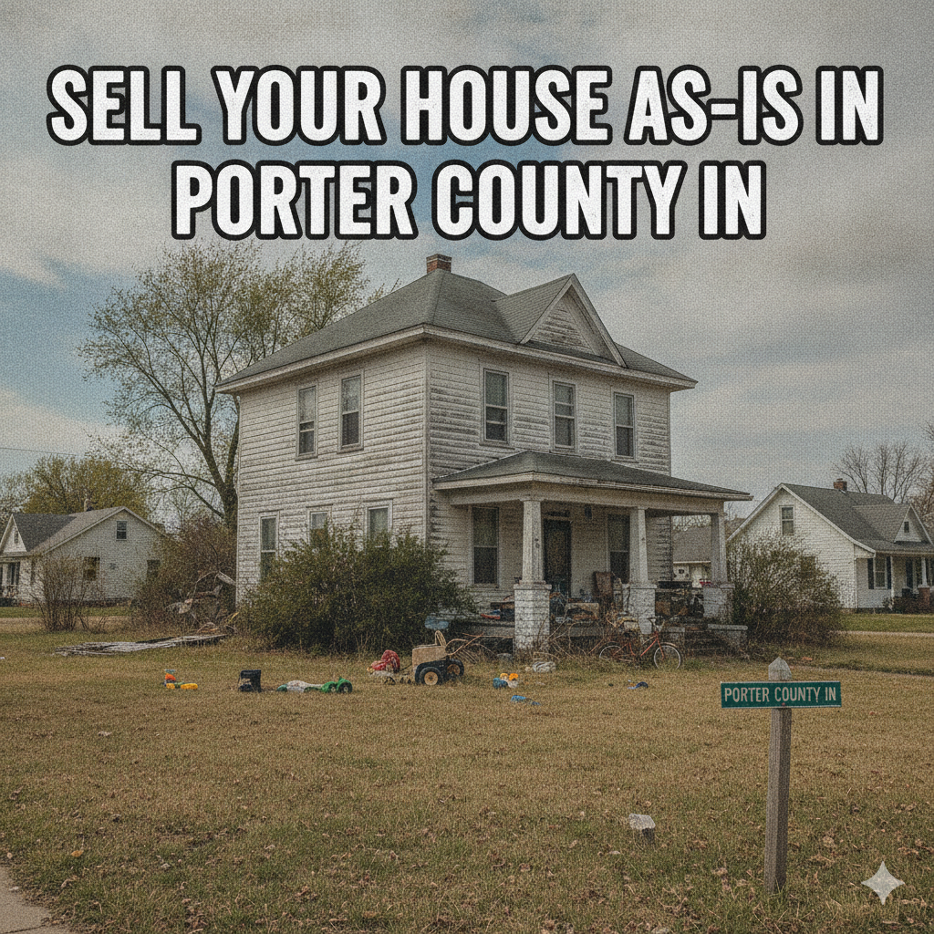 sell your house as-is in Porter County IN