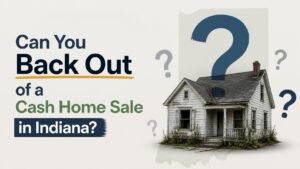 Can You Back Out of a Cash Home Sale in Indiana?