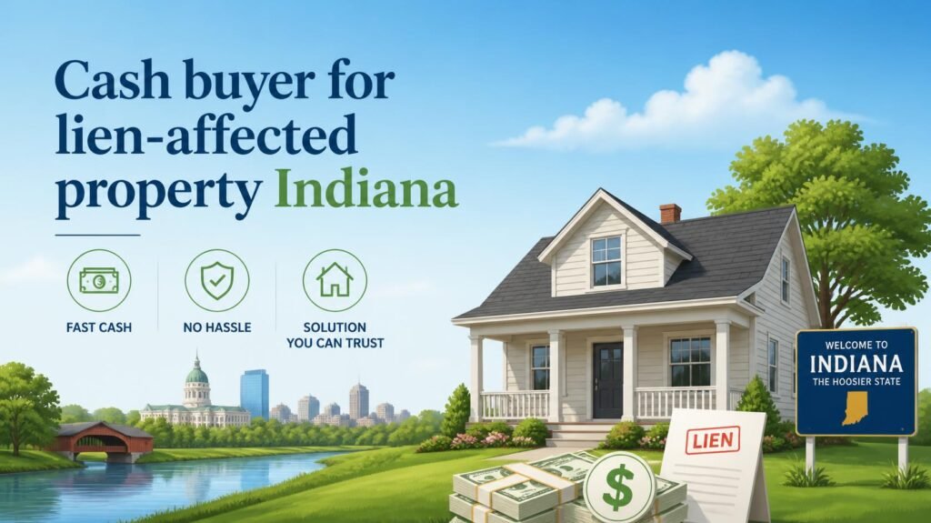 Cash buyer for lien-affected property Indiana