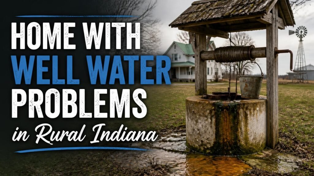 Home With Well Water Problems in Rural Indiana