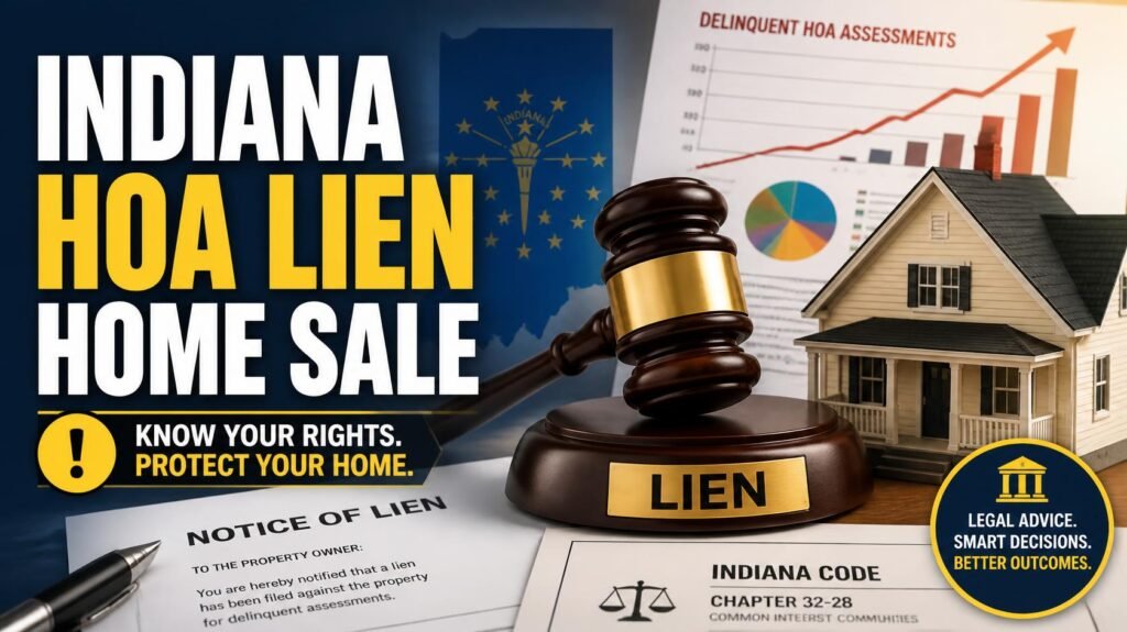 Selling a House With Unpaid HOA Dues in Indiana 2 Indiana HOA lien home sale