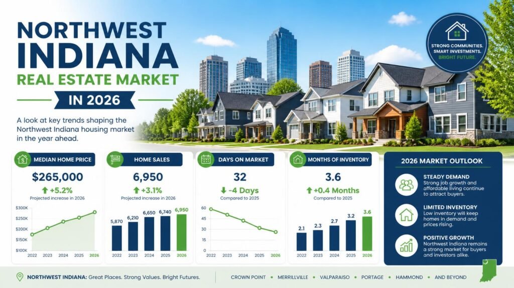 Renting vs. Selling Your NWI Property in 2026: What Makes More Sense? 2 Northwest Indiana real estate market in 2026