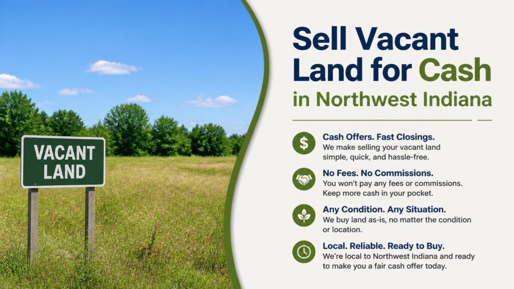 How to Sell Vacant Land for Cash in Northwest Indiana