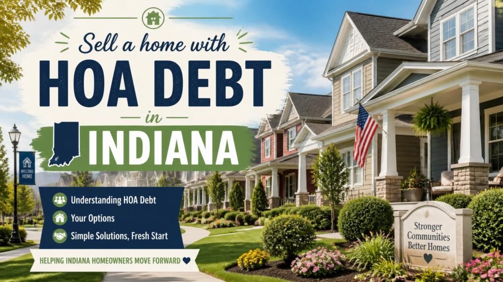 Selling a House With Unpaid HOA Dues in Indiana 1 Sell a home with HOA debt in Indiana