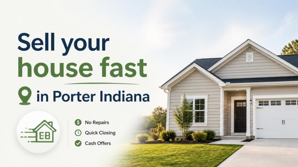 Sell your house fast in Porter Indiana