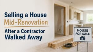 Selling a House Mid-Renovation After a Contractor Walked Away