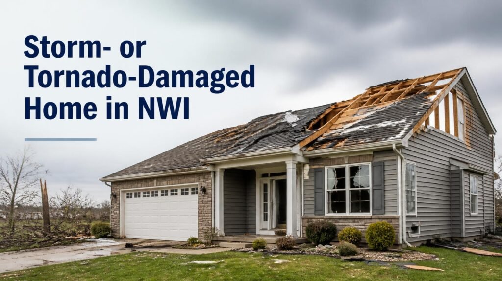 Selling a Storm- or Tornado-Damaged Home in NWI 1 storm- or tornado-damaged home in NWI