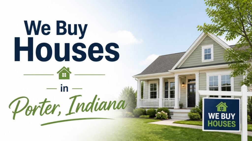 We buy houses in Porter Indiana