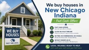 We buy houses in New Chicago, Indiana - Fast cash offers