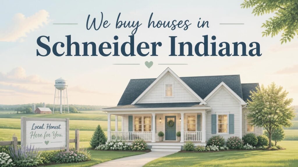 We buy houses in Schneider Indiana - Fast cash offers