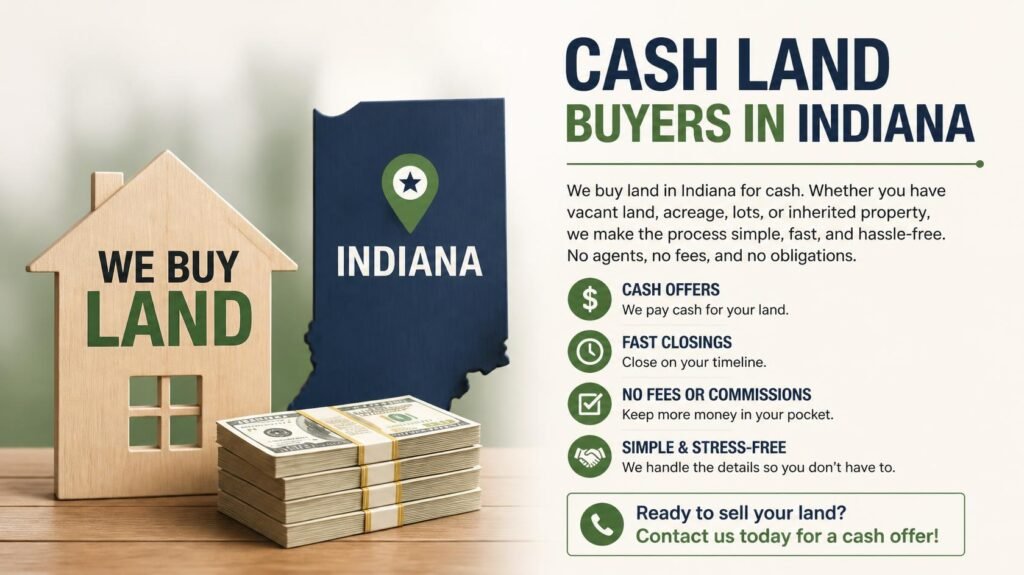 cash land buyers in Indiana