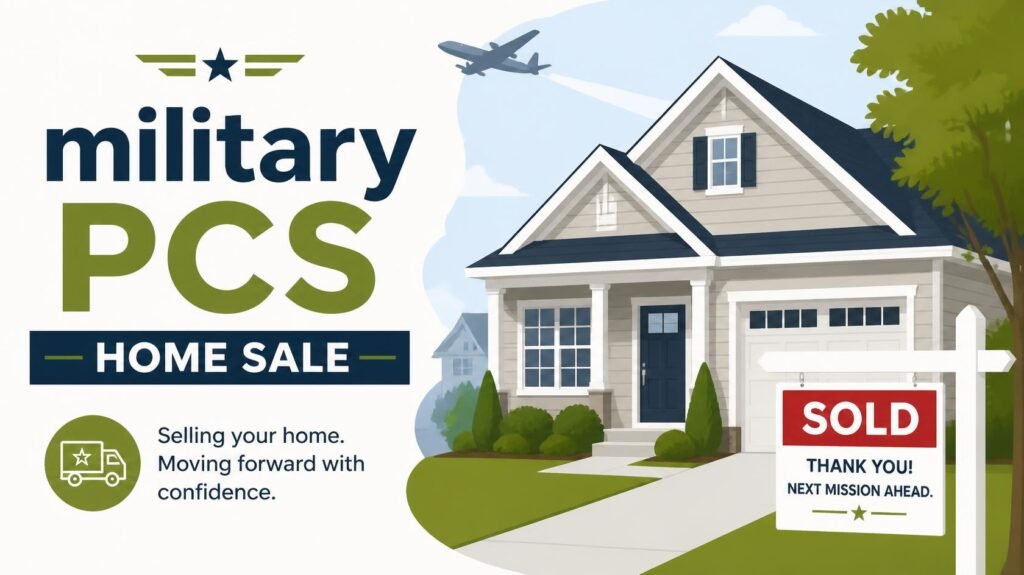military PCS home sale