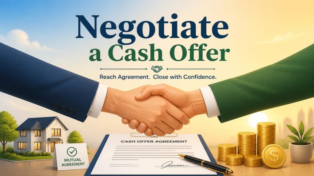 Can You Negotiate a Cash Offer? Tips for Indiana Sellers 1 Negotiate a cash offer