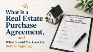 What Is a Real Estate Purchase Agreement, and What Should You Look For Before Signing?