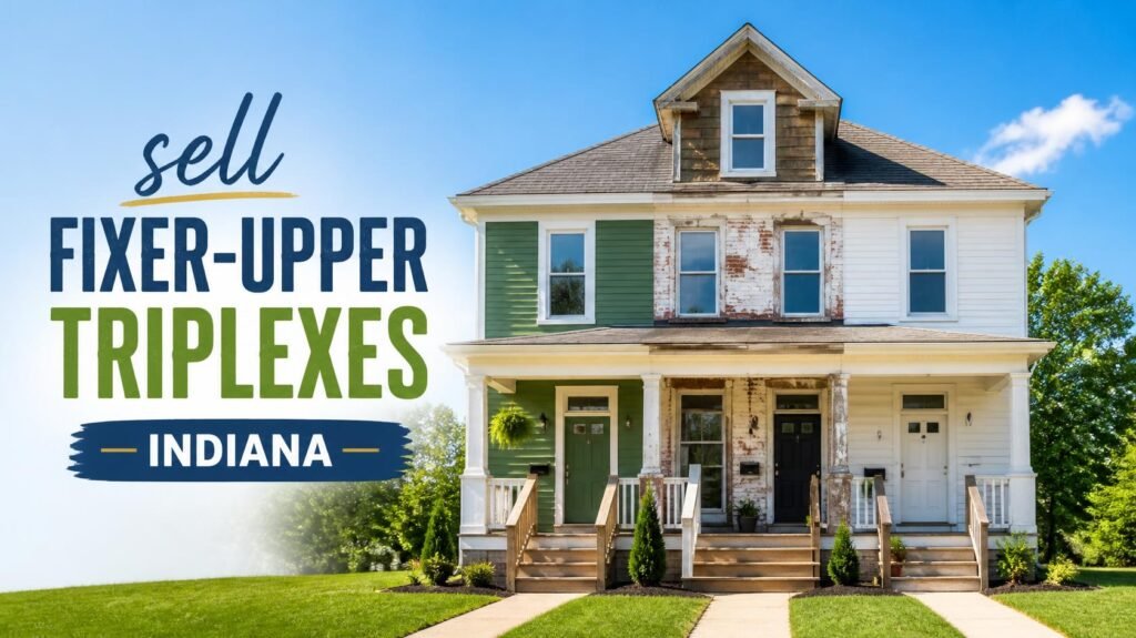 Selling a Fixer-Upper Duplex or Triplex in Northwest Indiana 2 sell fixer-upper triplexes Indiana
